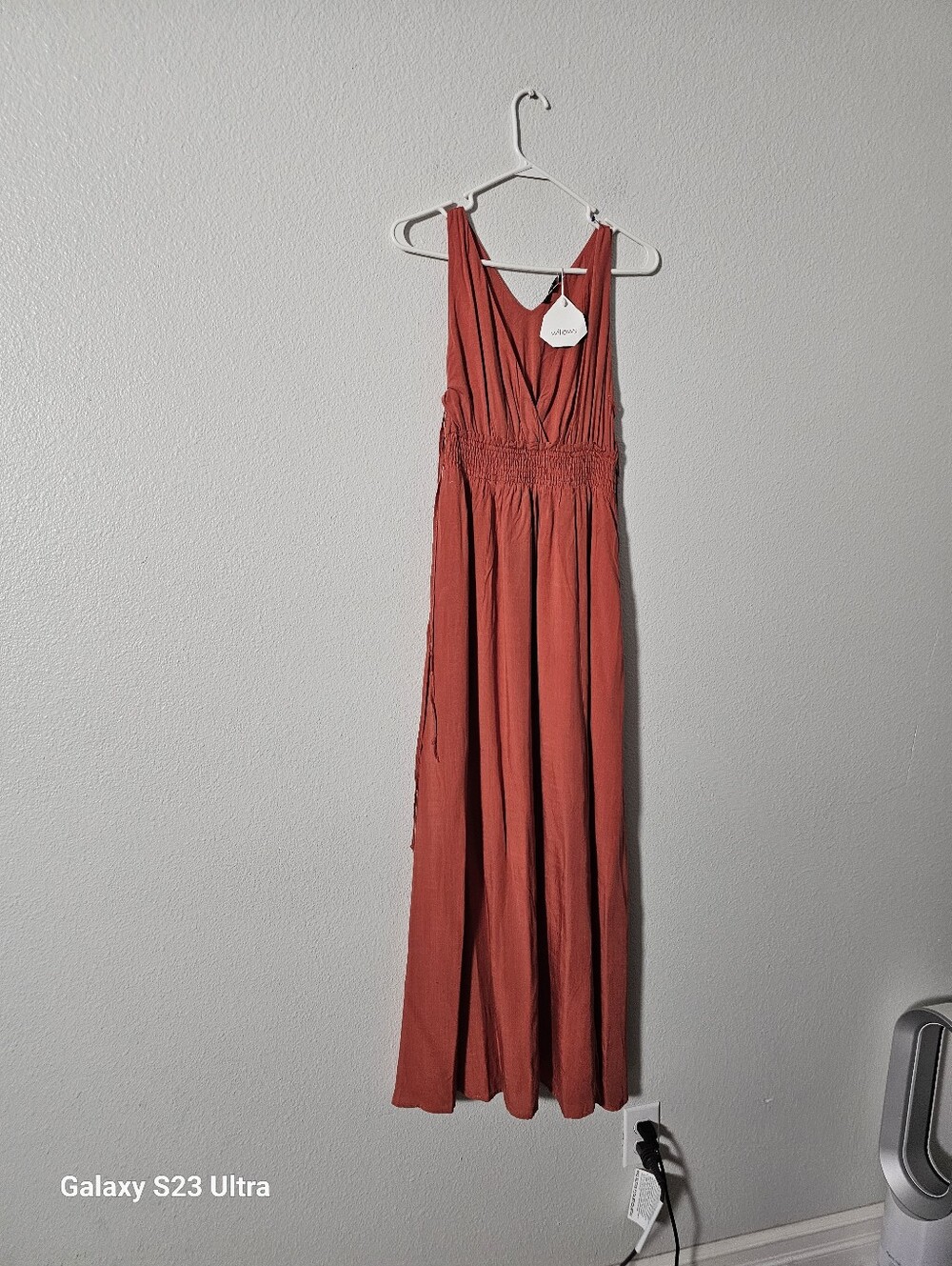 Wishlist Rust Red Maxi Dress Sz S